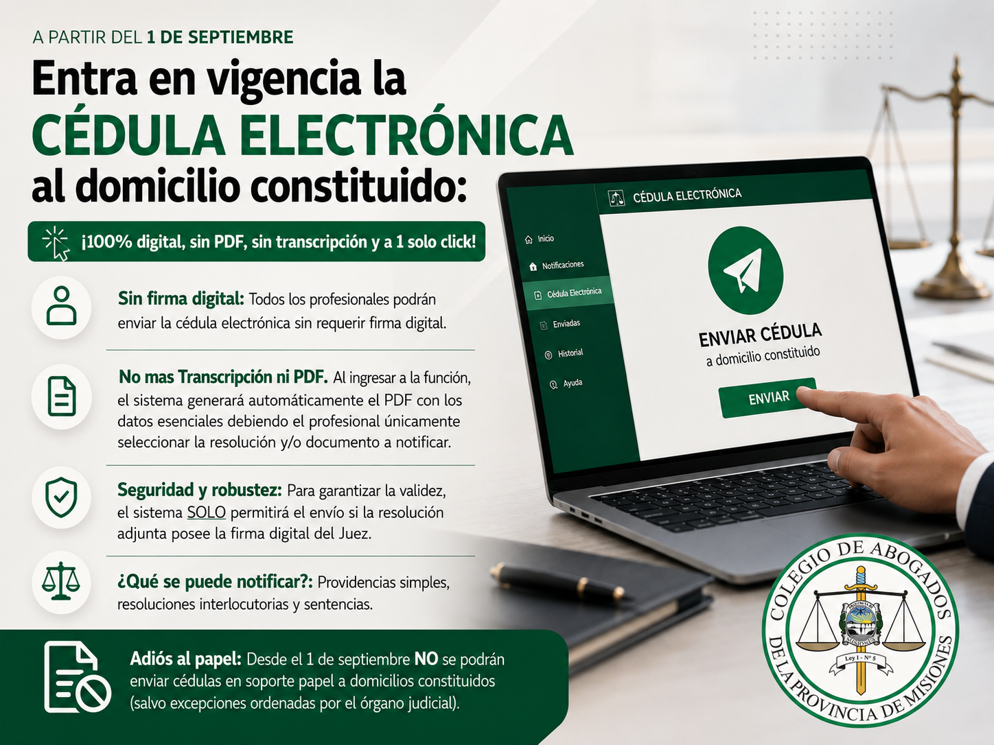 NUEVA CEDULA ELECTRONICA SIN FIRMA DIGITAL. (1 CLICK)
